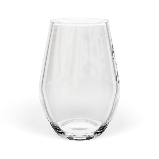 Stemless Wine Glass - “Home Is Where the Wine Is” Engraved 11.75oz