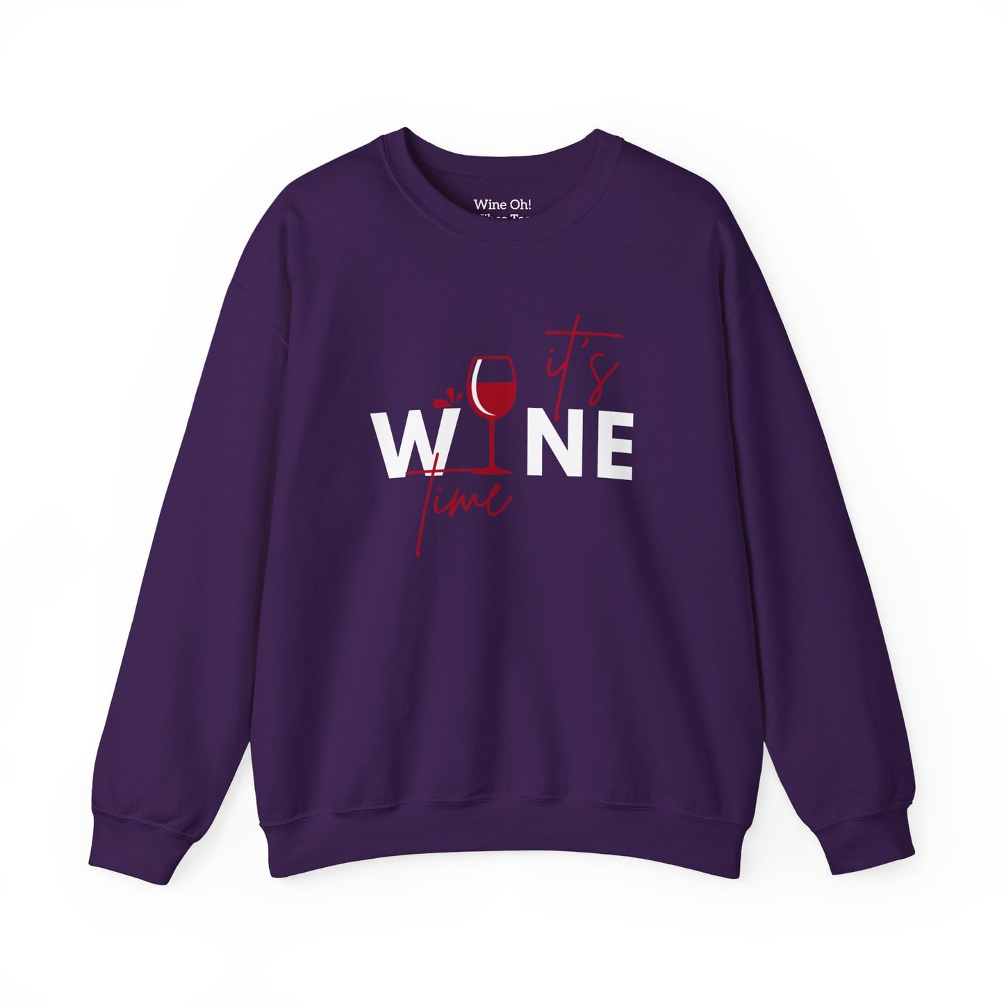 Wine Time Crewneck Sweatshirt