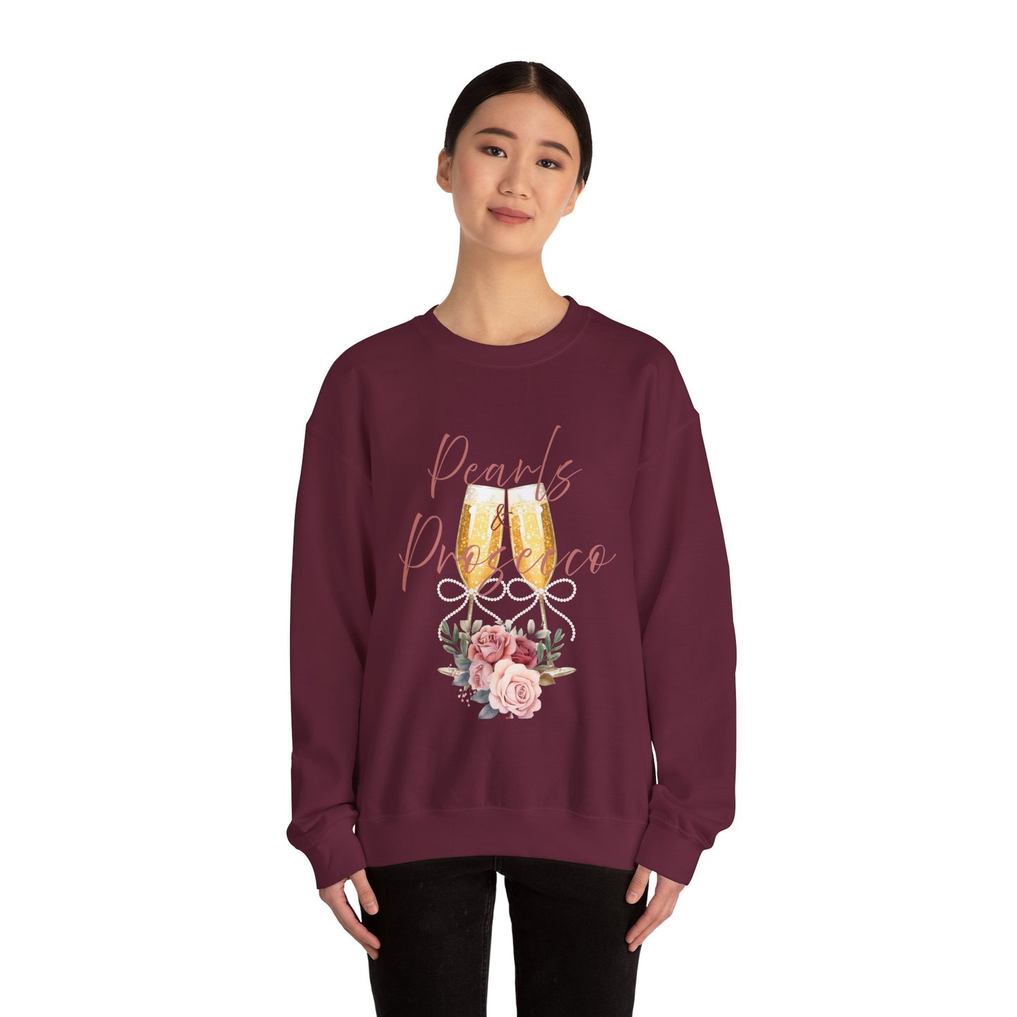Pearls and Prosecco Sweatshirt