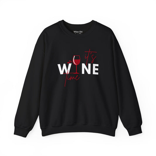 Wine Time Crewneck Sweatshirt