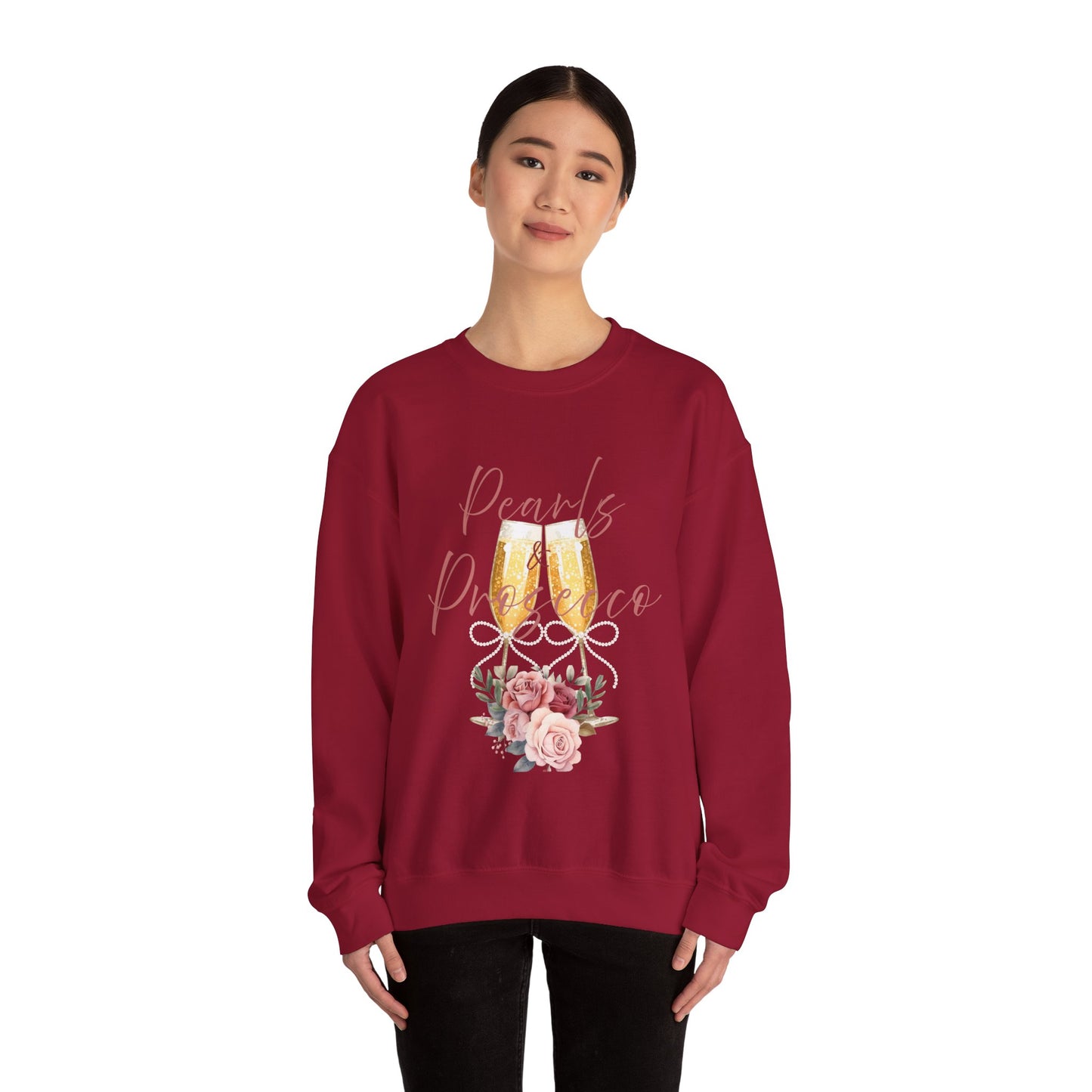 Pearls and Prosecco Sweatshirt