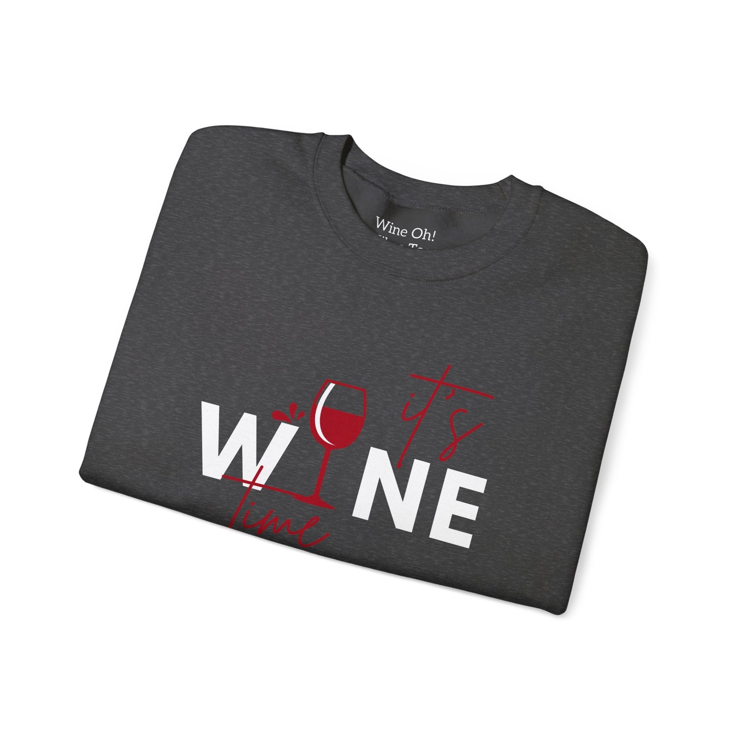 Wine Time Crewneck Sweatshirt