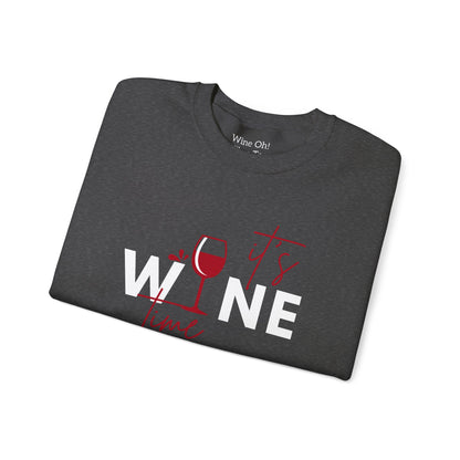 Wine Time Crewneck Sweatshirt