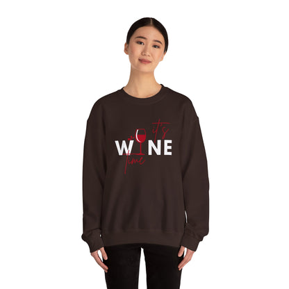 Wine Time Crewneck Sweatshirt