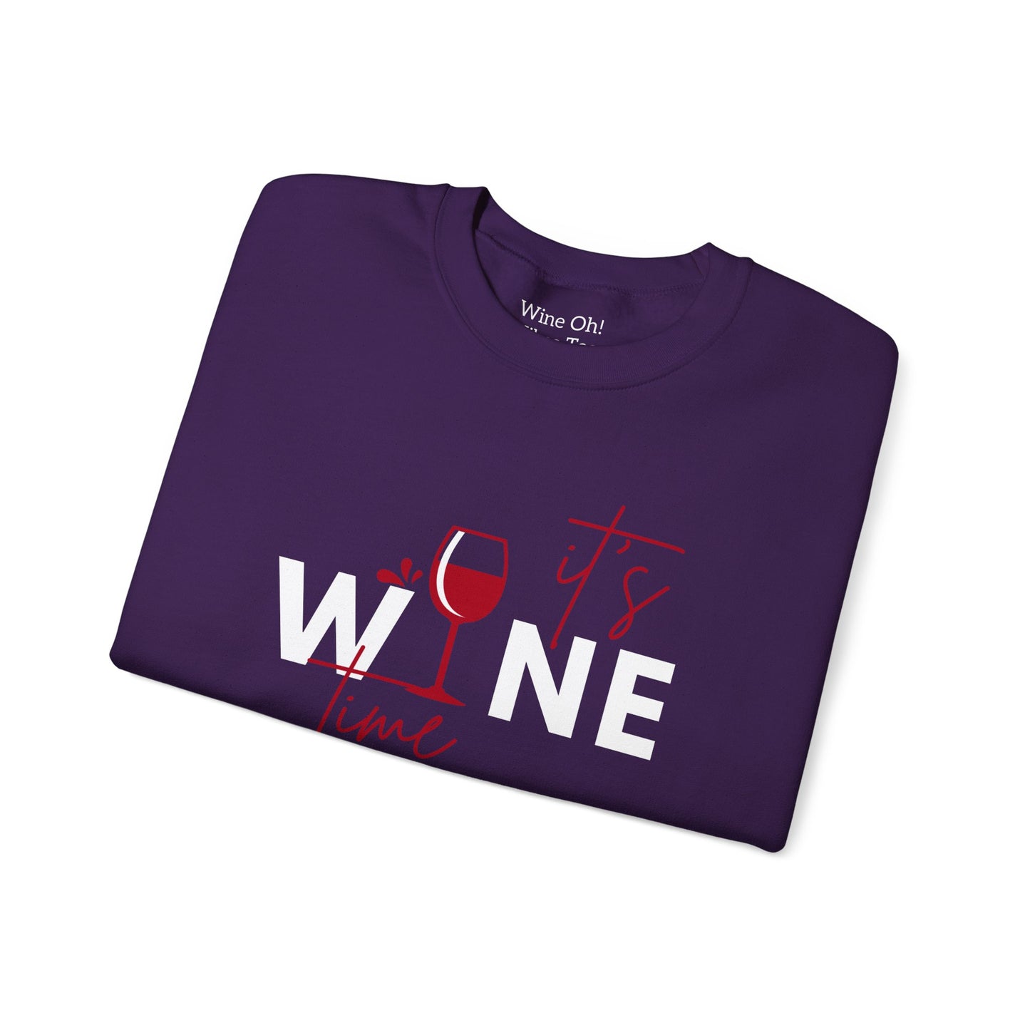 Wine Time Crewneck Sweatshirt