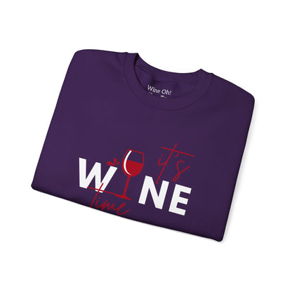 Wine Time Crewneck Sweatshirt