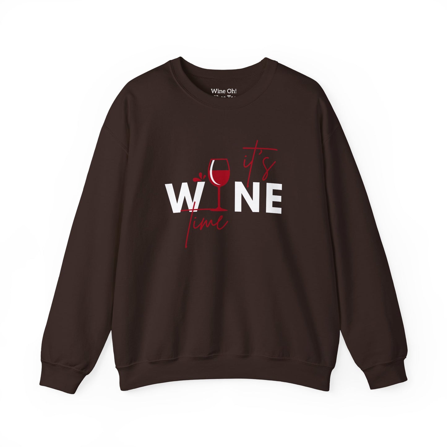Wine Time Crewneck Sweatshirt