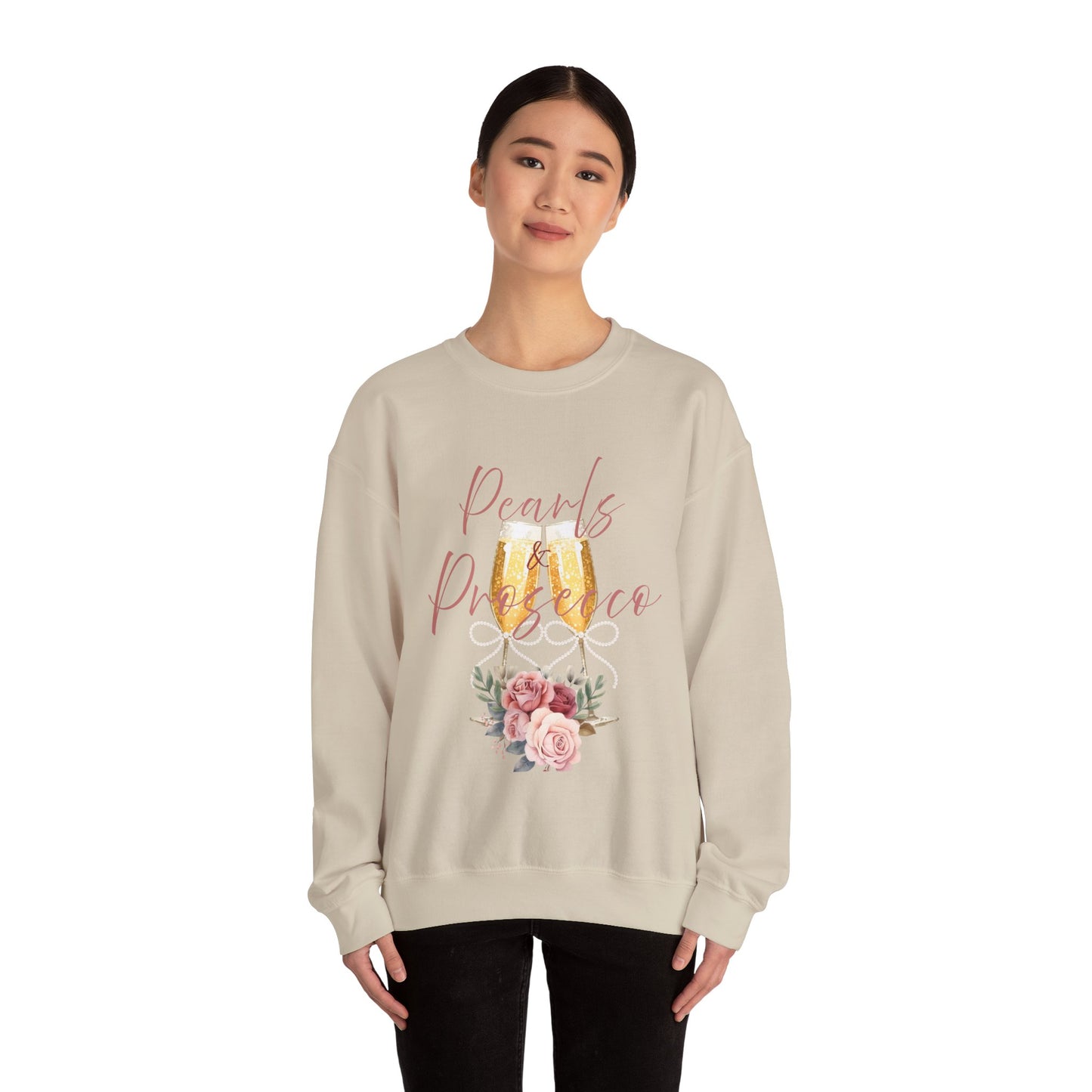 Pearls and Prosecco Sweatshirt
