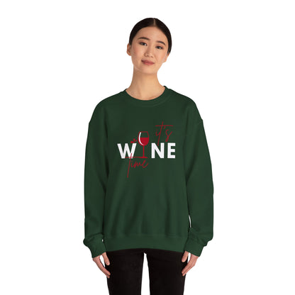 Wine Time Crewneck Sweatshirt