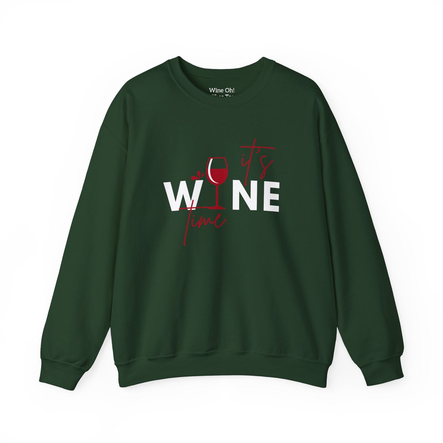 Wine Time Crewneck Sweatshirt