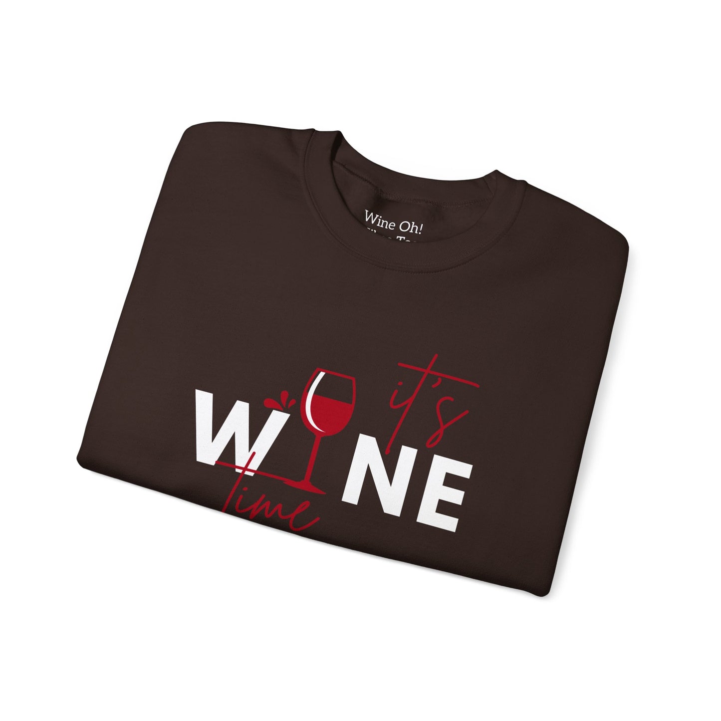 Wine Time Crewneck Sweatshirt