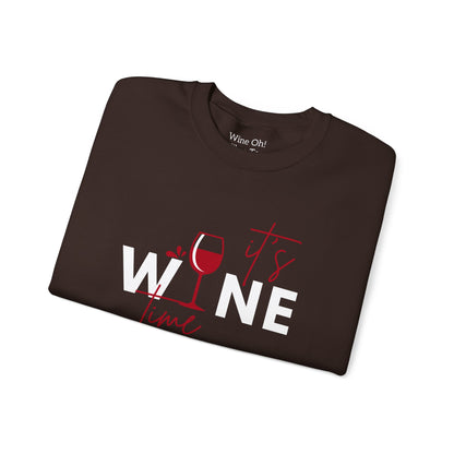 Wine Time Crewneck Sweatshirt