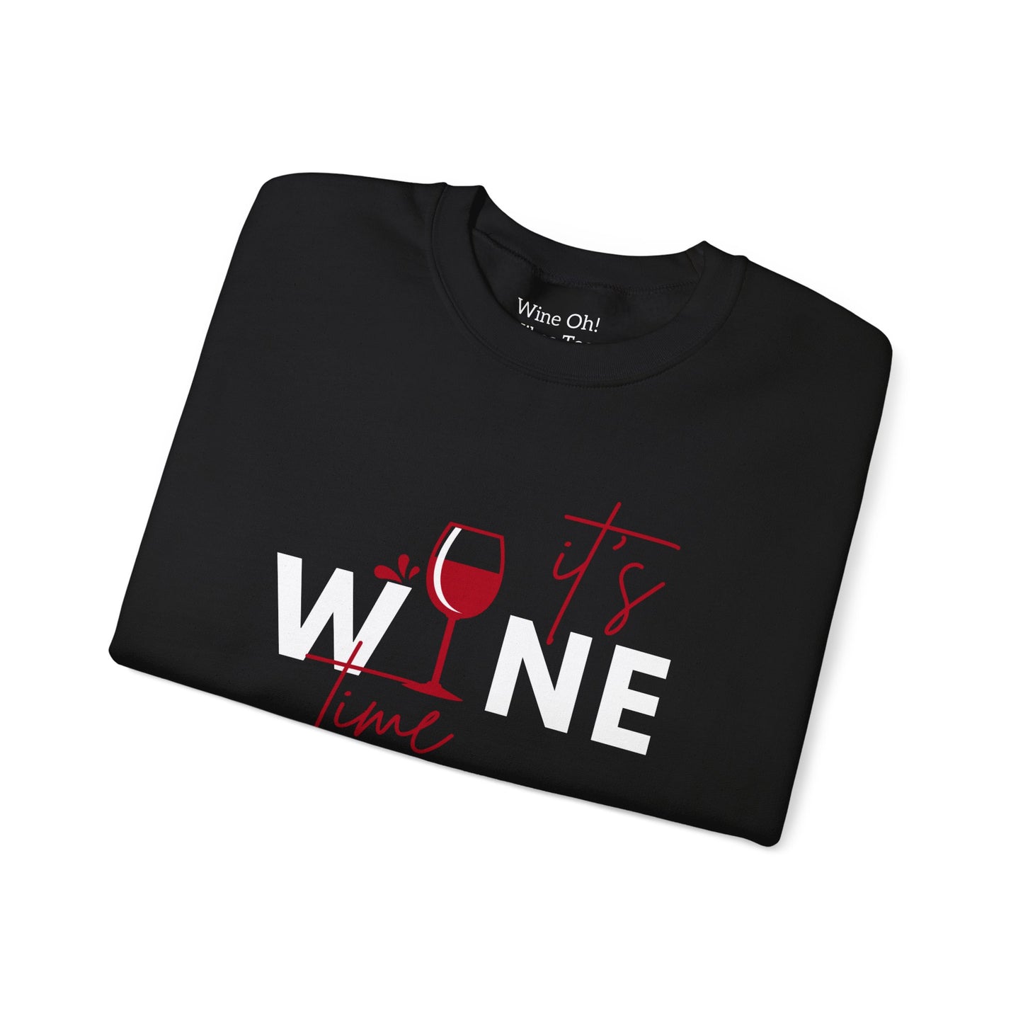 Wine Time Crewneck Sweatshirt