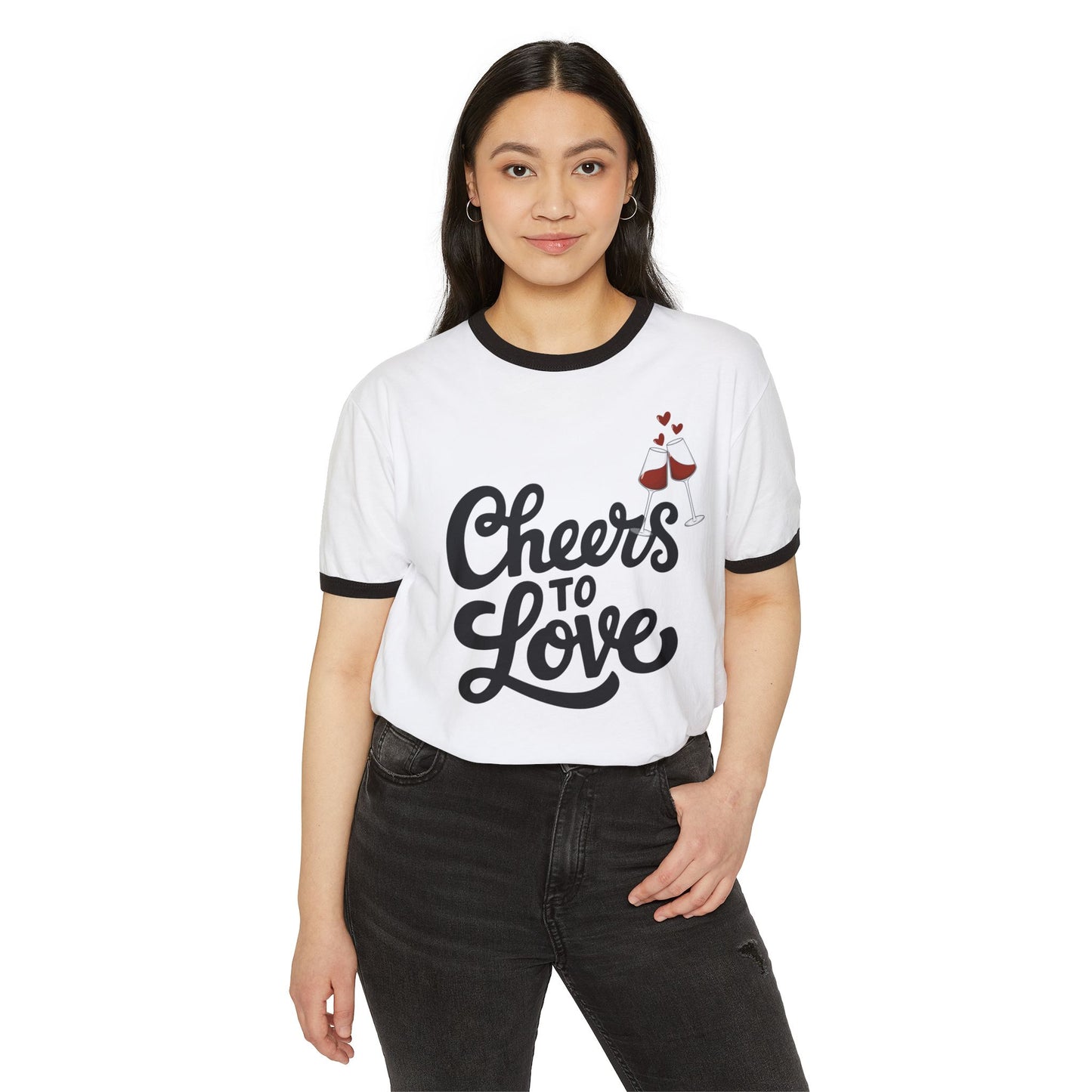 Unisex Cotton Ringer T-Shirt