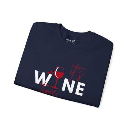 Wine Time Crewneck Sweatshirt