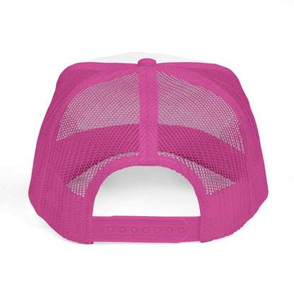 Rainbow Heart Clover Trucker Hat