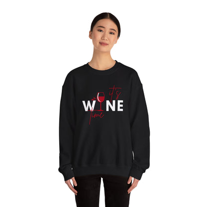 Wine Time Crewneck Sweatshirt