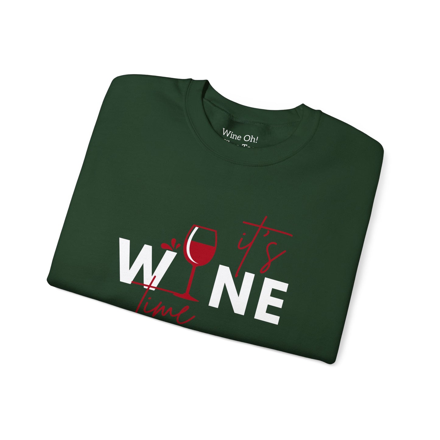 Wine Time Crewneck Sweatshirt