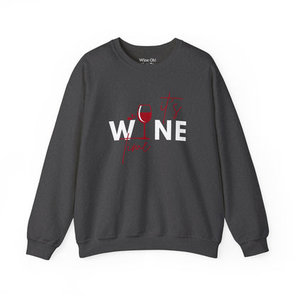 Wine Time Crewneck Sweatshirt