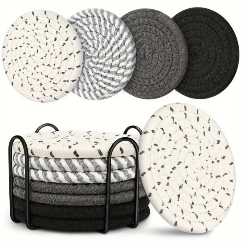 Knit Woven Coasters